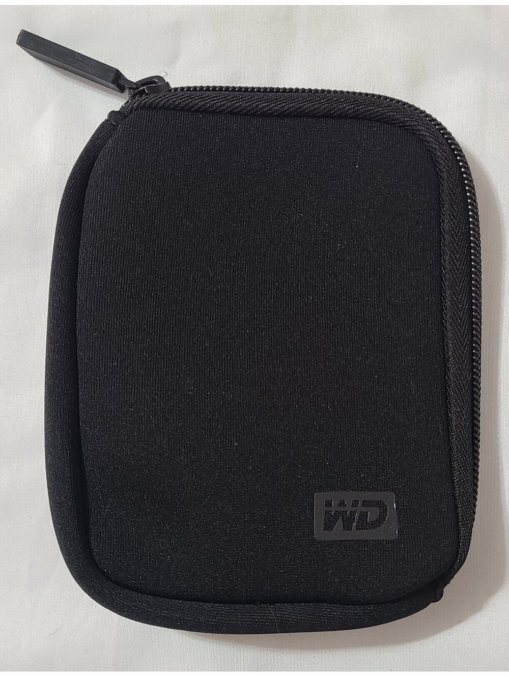 WD My Passport Carrying Case Sz 5x4 Black Western Digital Neoprene Travel Pouch